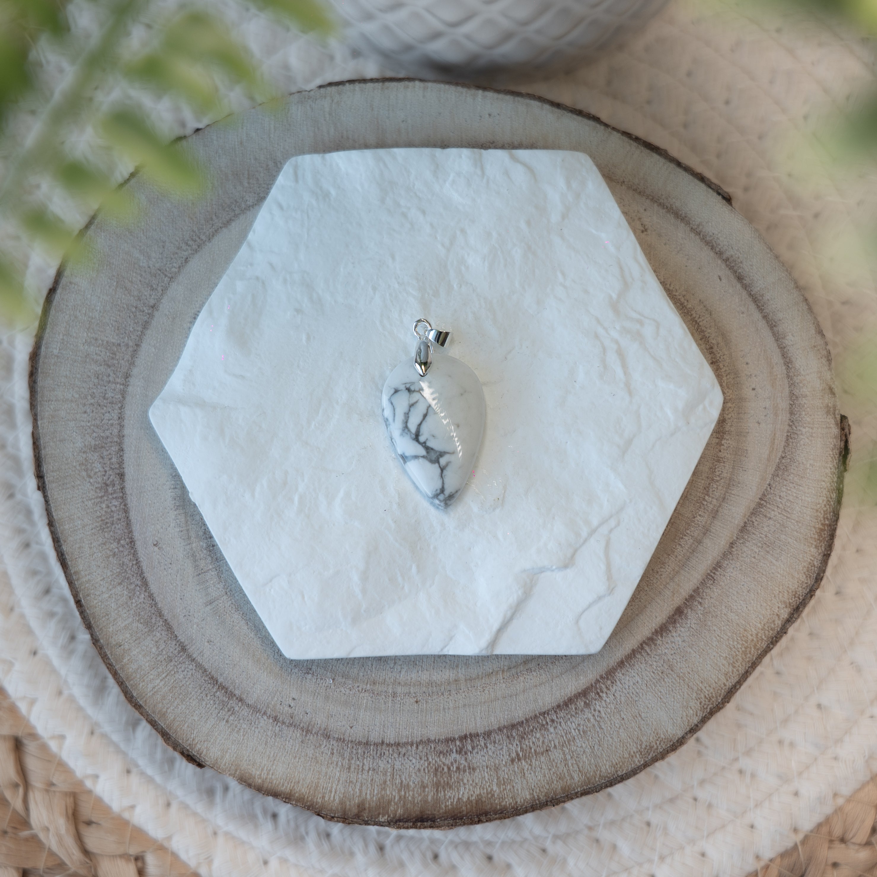 Pendentifs Howlite 