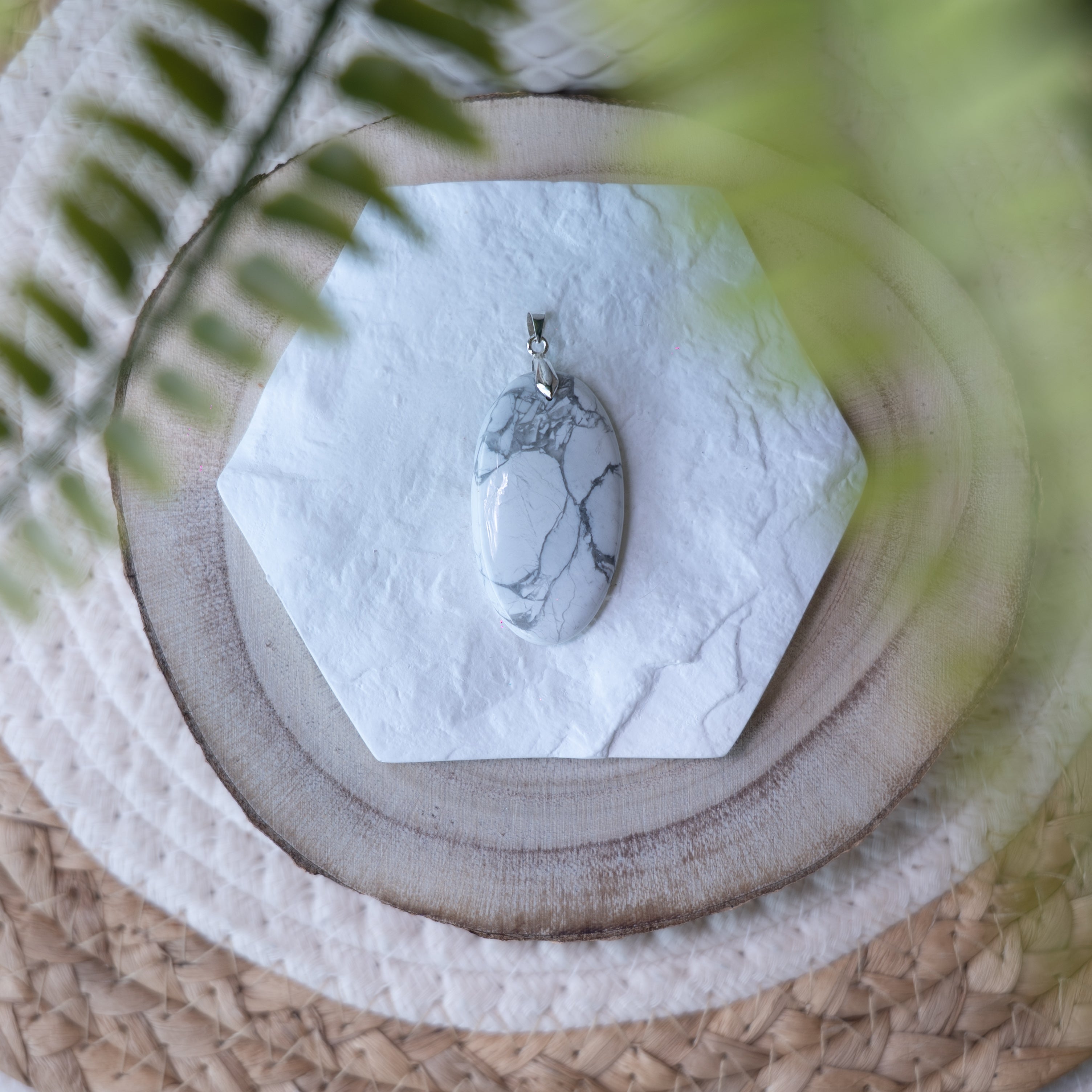 Pendentifs Howlite 