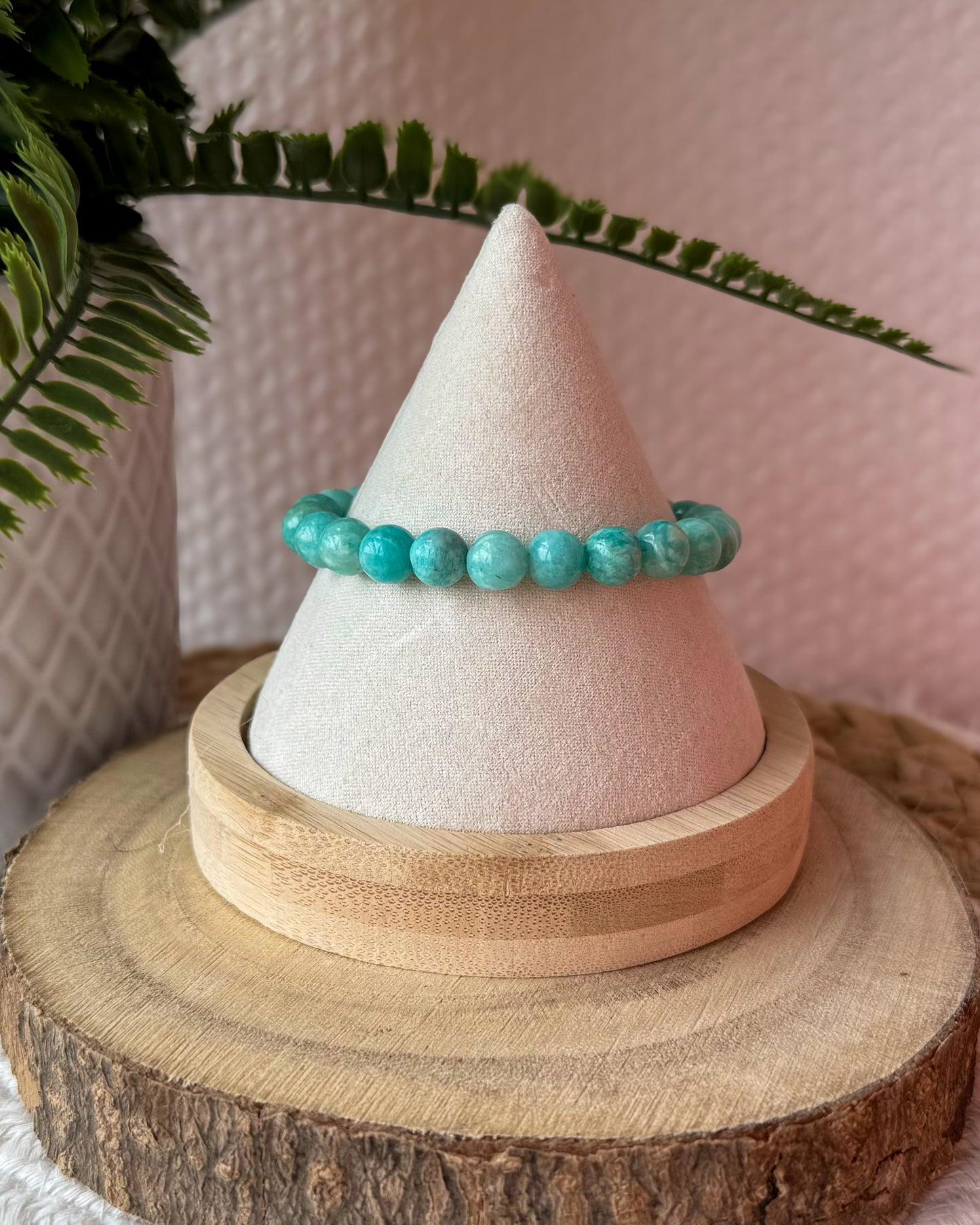 BRACELETS EN AMAZONITE