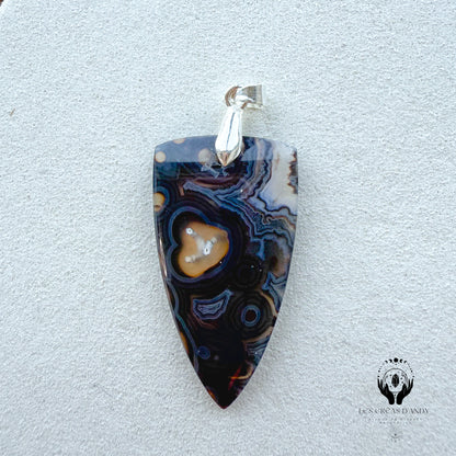 AGATE NOIR ORBICULAIRE