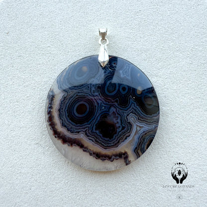 AGATE NOIR ORBICULAIRE