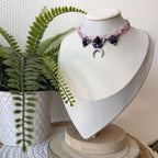 Collier en micro macramé fait main – Bijou artisanal bohème ajustable | Les Créas d’Andy
