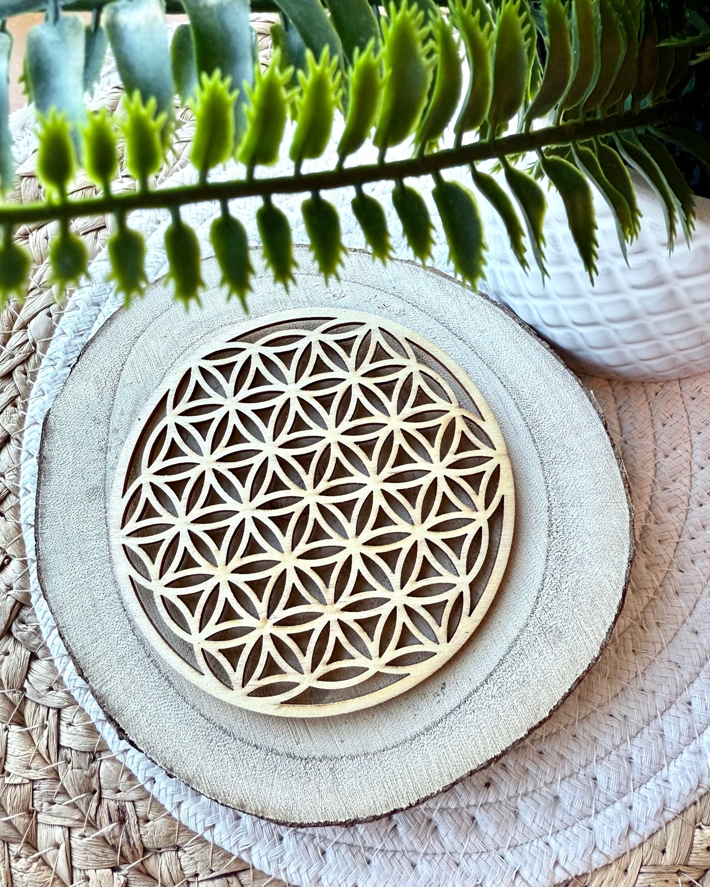 FLEURS DE VIE EN BOIS