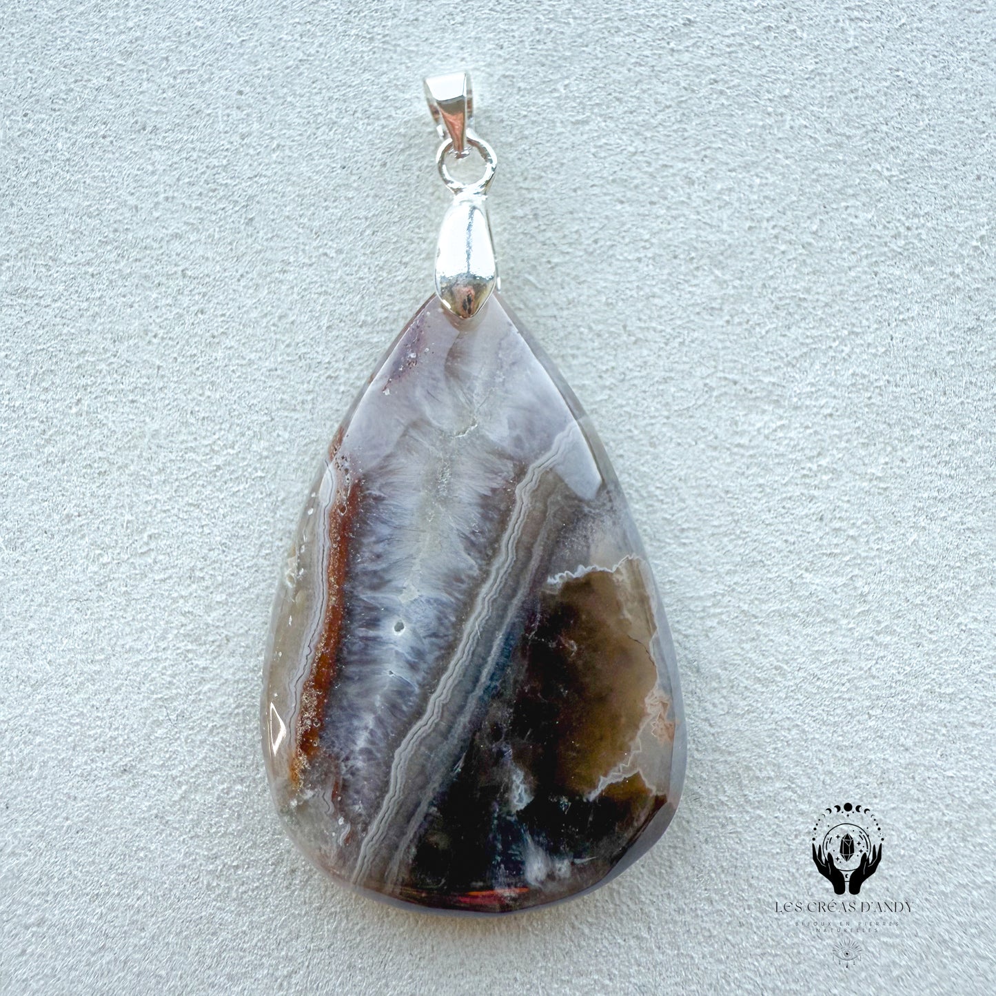 AGATE CHATELPEYRON (AGATE AMÉTHYSTE)