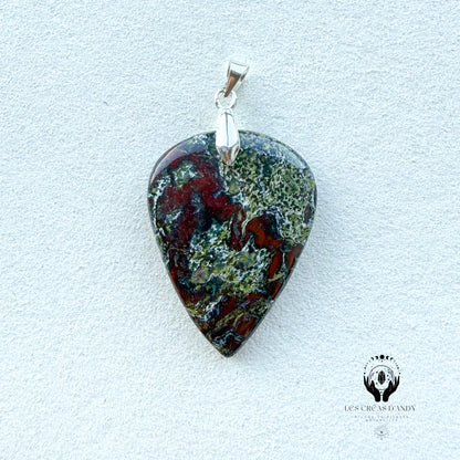 JASPE HELIOTROPE (JASPE SANG DE DRAGON)