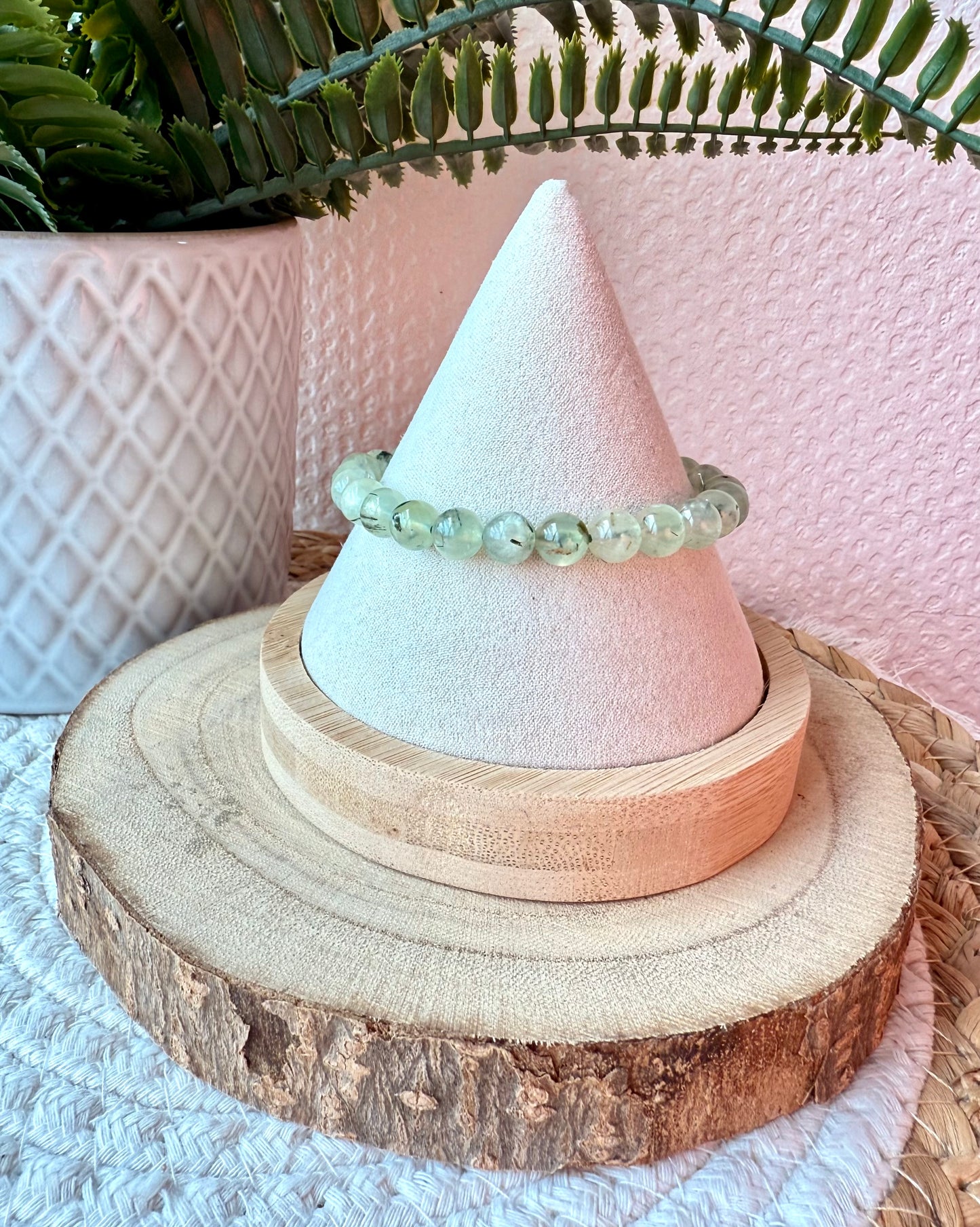 BRACELETS EN PREHNITE