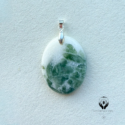 QUARTZ TOURMALINE VERTE