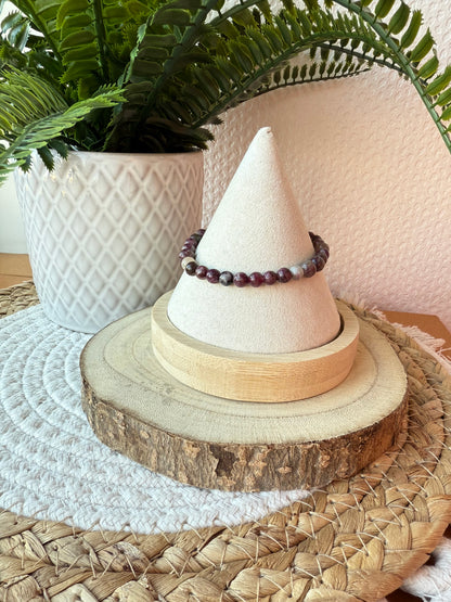 BRACELETS TOURMALINE ROSE