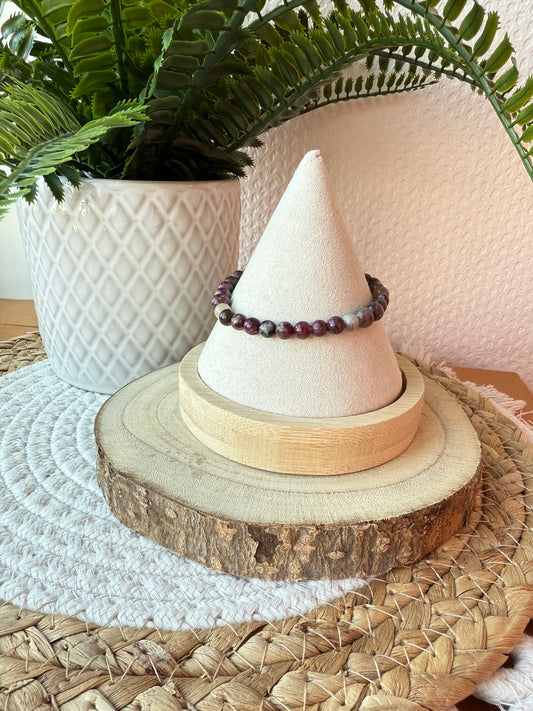 BRACELETS TOURMALINE ROSE