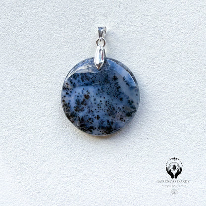 AGATE DENDRITIQUE (MERLINITE)