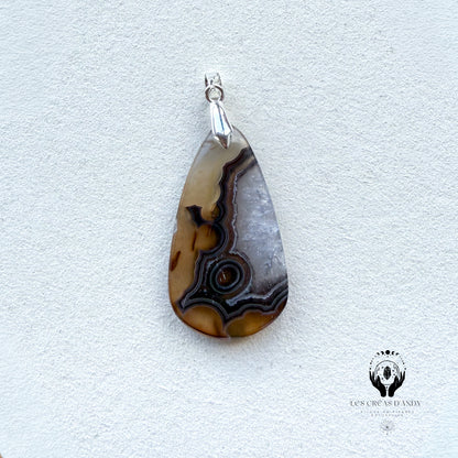 AGATE NOIR ORBICULAIRE