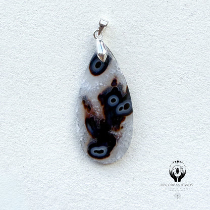 AGATE NOIR ORBICULAIRE