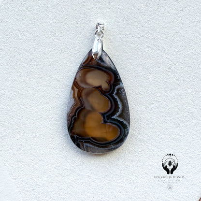 AGATE NOIR ORBICULAIRE
