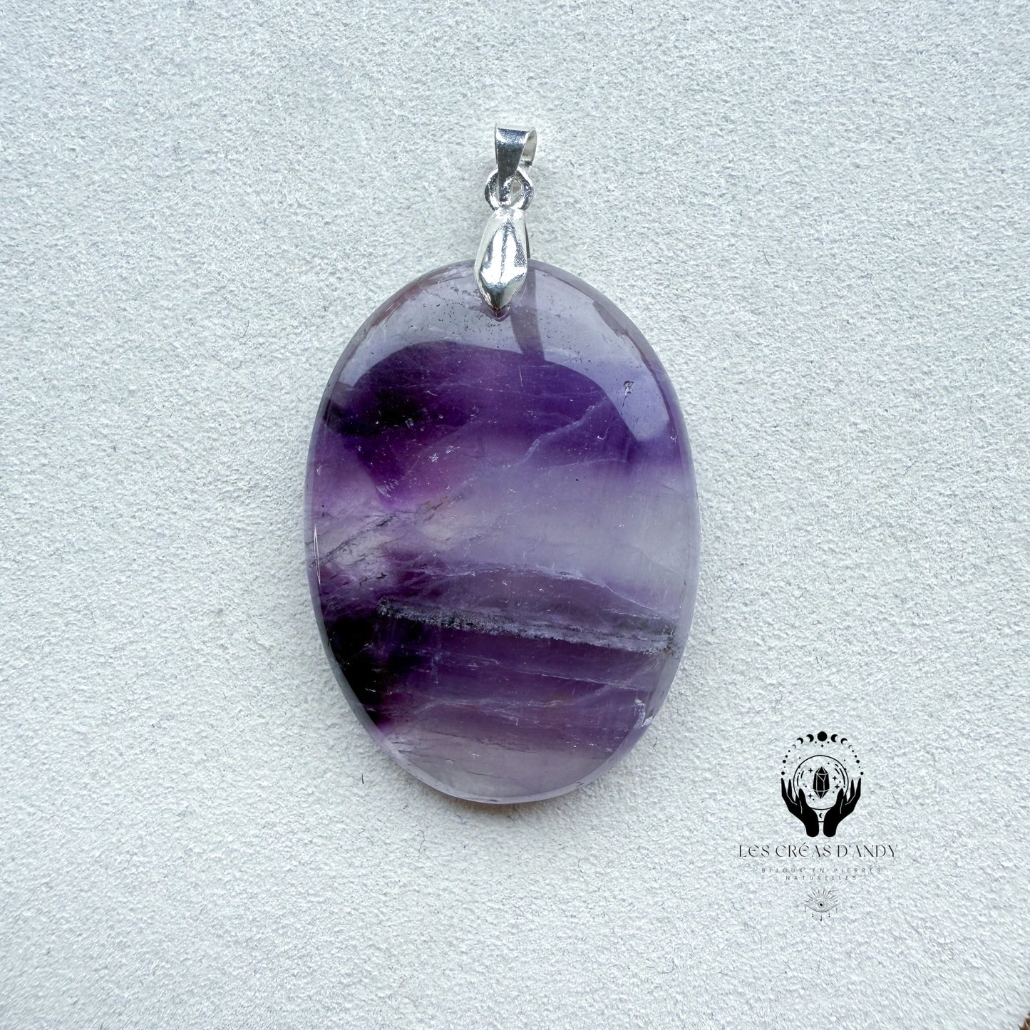 AMÉTHYSTE SUR QUARTZ