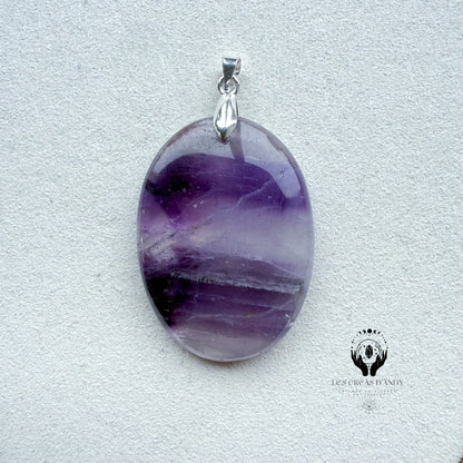 AMÉTHYSTE SUR QUARTZ