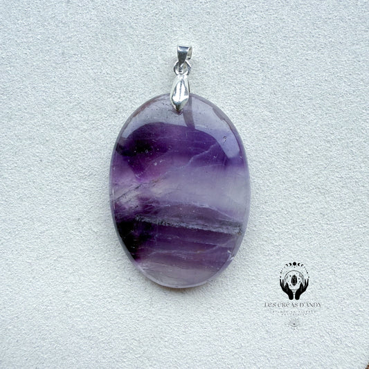 AMÉTHYSTE SUR QUARTZ