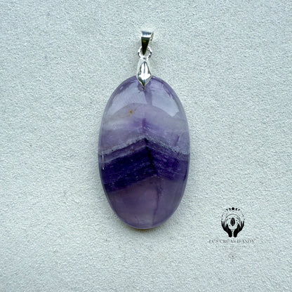 AMÉTHYSTE SUR QUARTZ