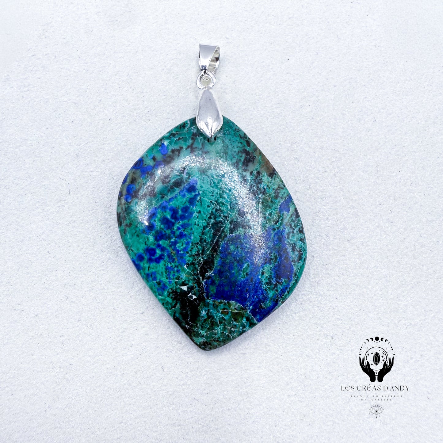 AZURITE-MALACHITE BLUE BIRD