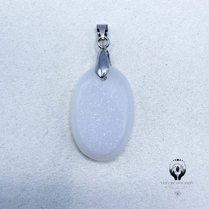 AGATE DRUZY BLANCHE