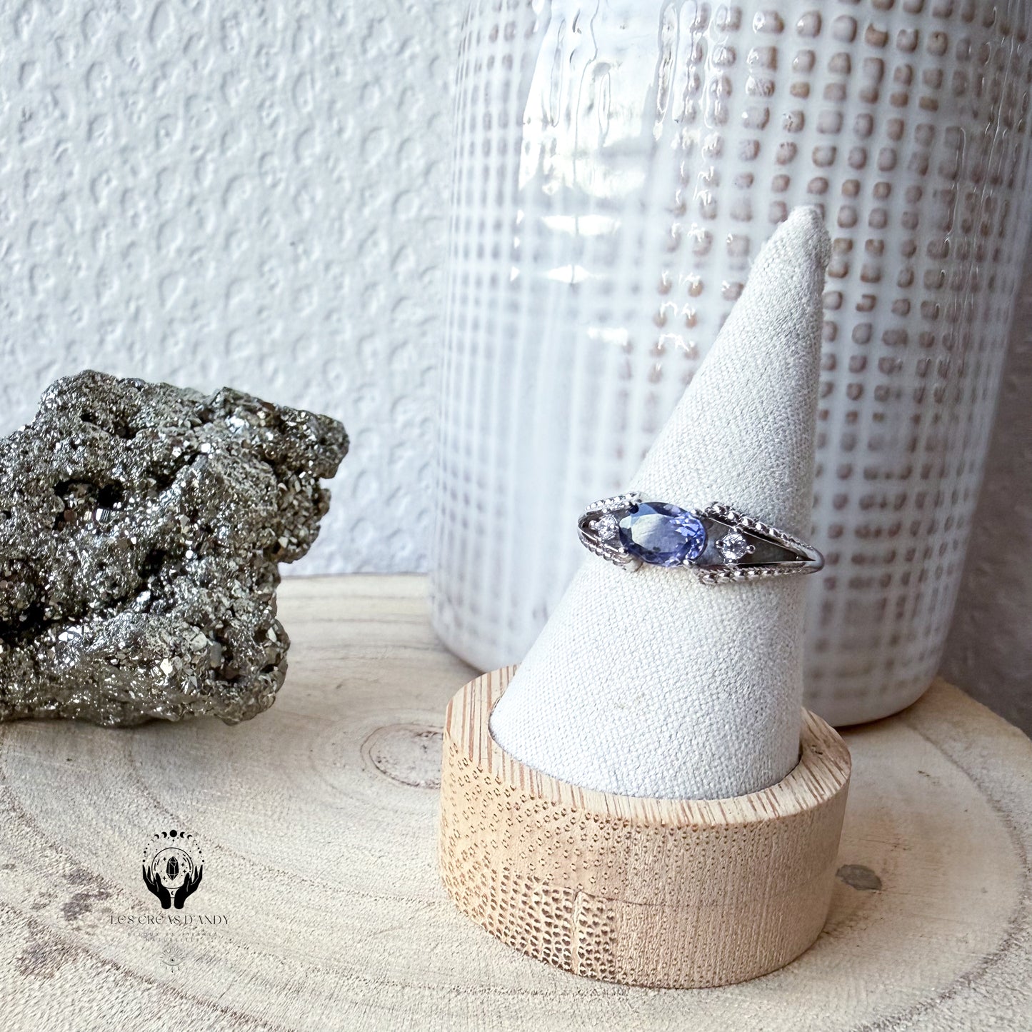 BAGUES ARGENT 925 REGLABLE FACETTE