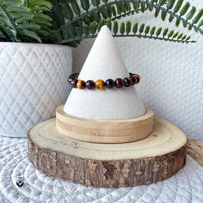 BRACELETS 3 OEIL (Oeil de tigre, Oeil de taureau, Oeil de faucon)