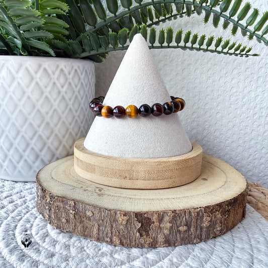 BRACELETS 3 OEIL (Oeil de tigre, Oeil de taureau, Oeil de faucon)