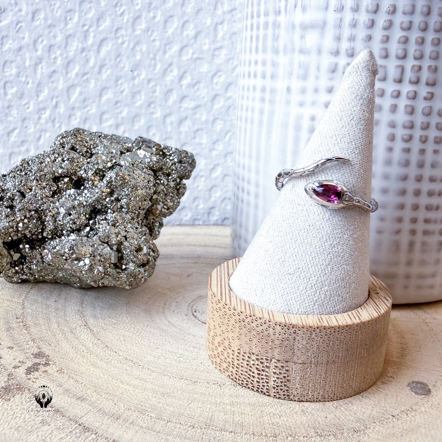 BAGUES ARGENT 925 REGLABLE FACETTE