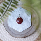 Pendentif Jaspe rouge 