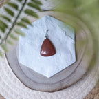 Pendentif Jaspe rouge 