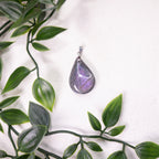 Pendentif Labradorite violette