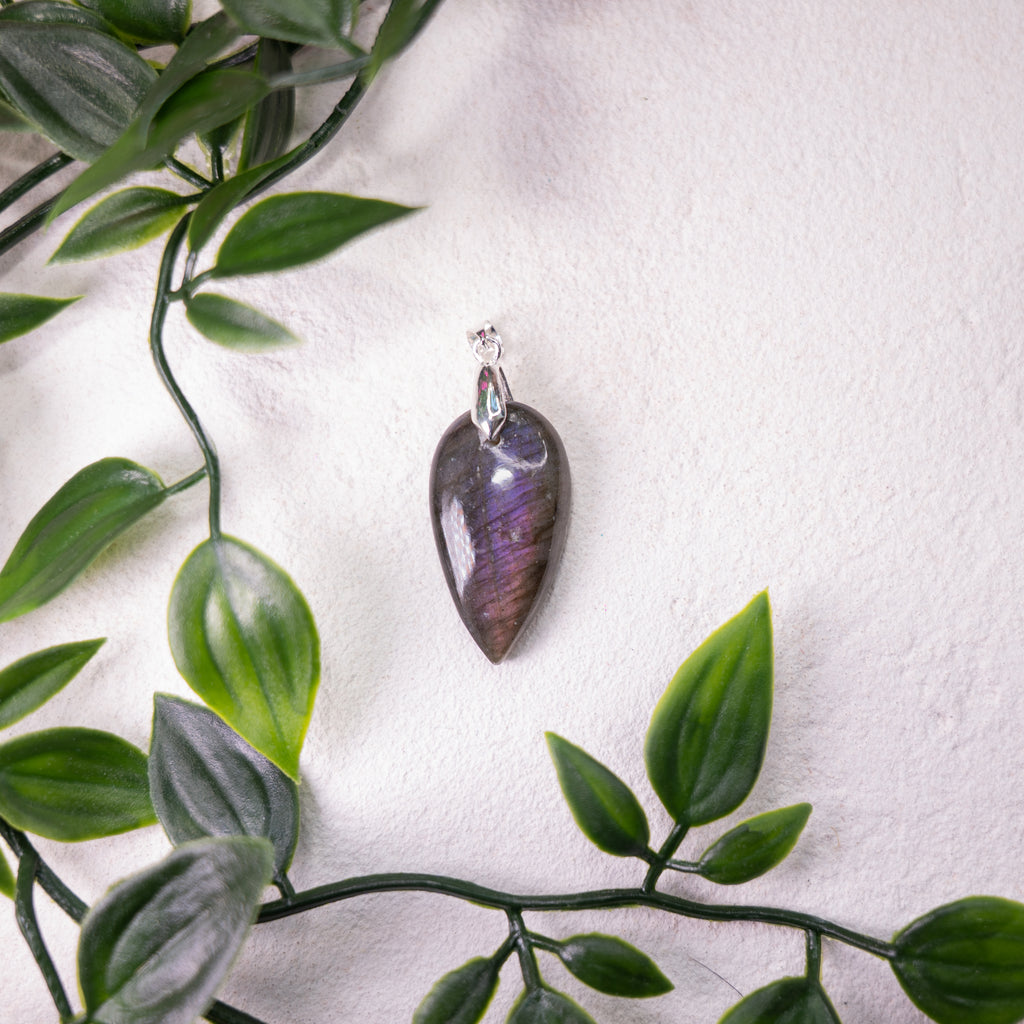 Pendentif labradorite