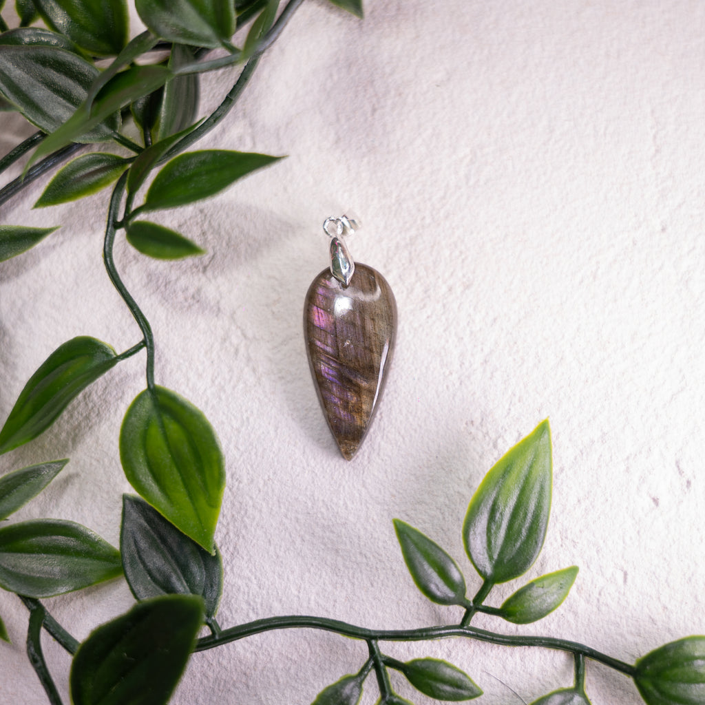 Pendentif labradorite