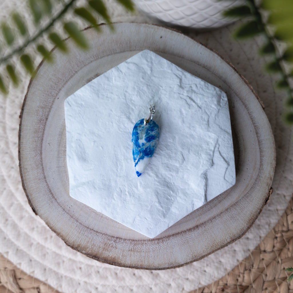 Pendentifs Afghanite – Pierre naturelle apaisante et spirituelle