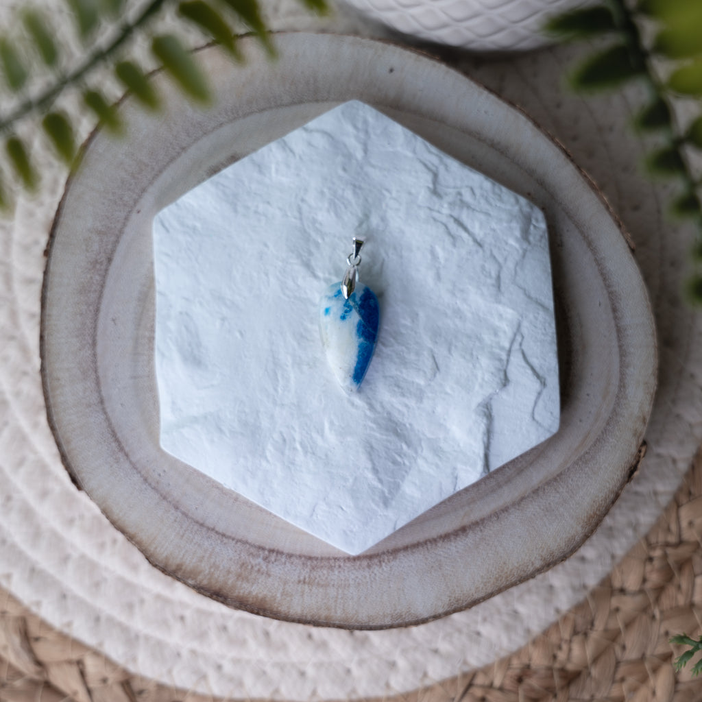 Pendentifs Afghanite – Pierre naturelle apaisante et spirituelle