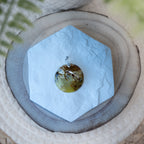 Pendentif Opale Verte – Pierre naturelle renouveau et apaisement
