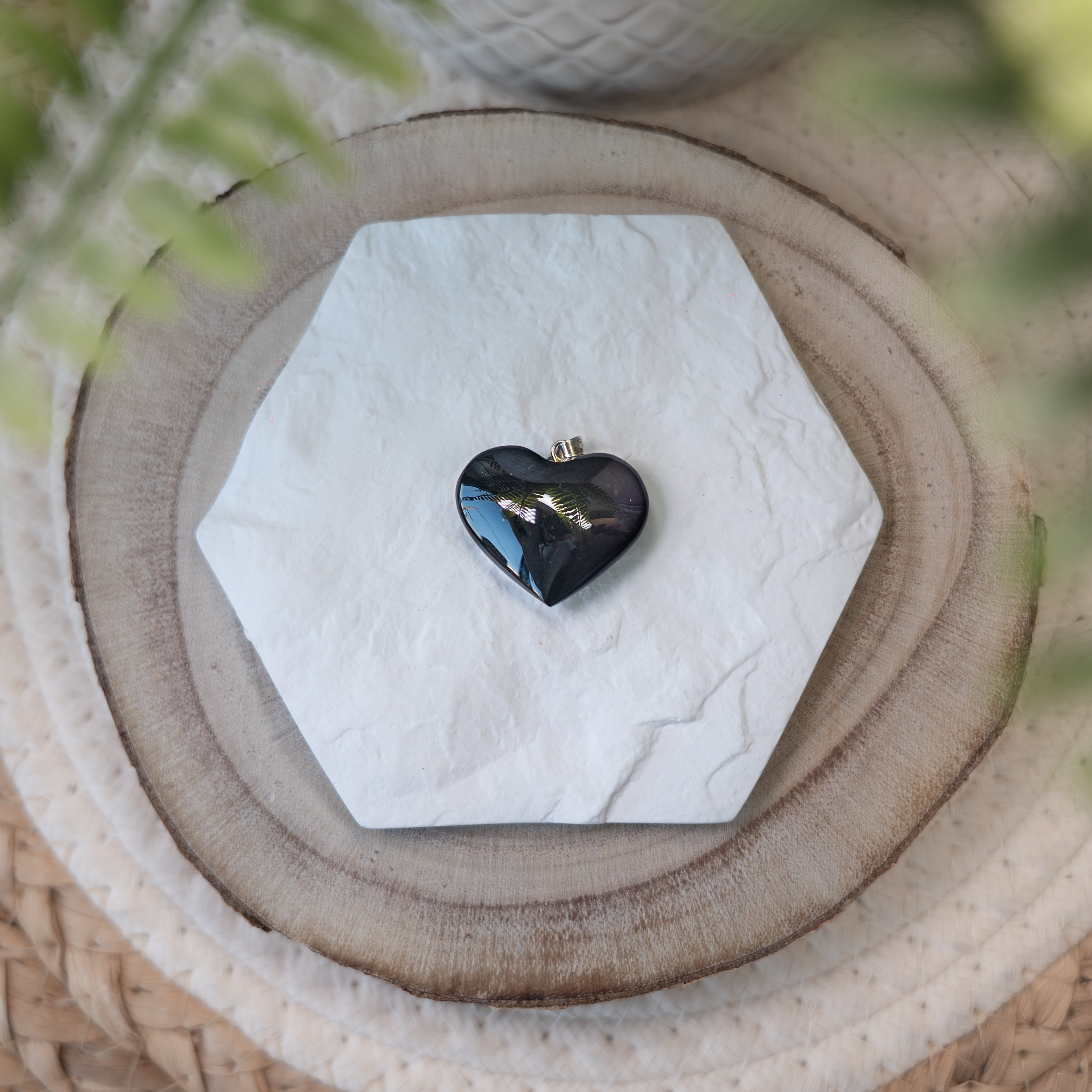 Pendentifs Obsidienne Œil Céleste – Pierre naturelle protection puissante et ancrage