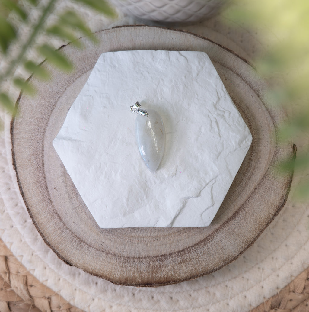 Pendentifs Péristérite – Pierre naturelle intuition et apaisement