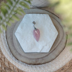 Pendentif Quartz Rose – Pierre naturelle amour et apaisement