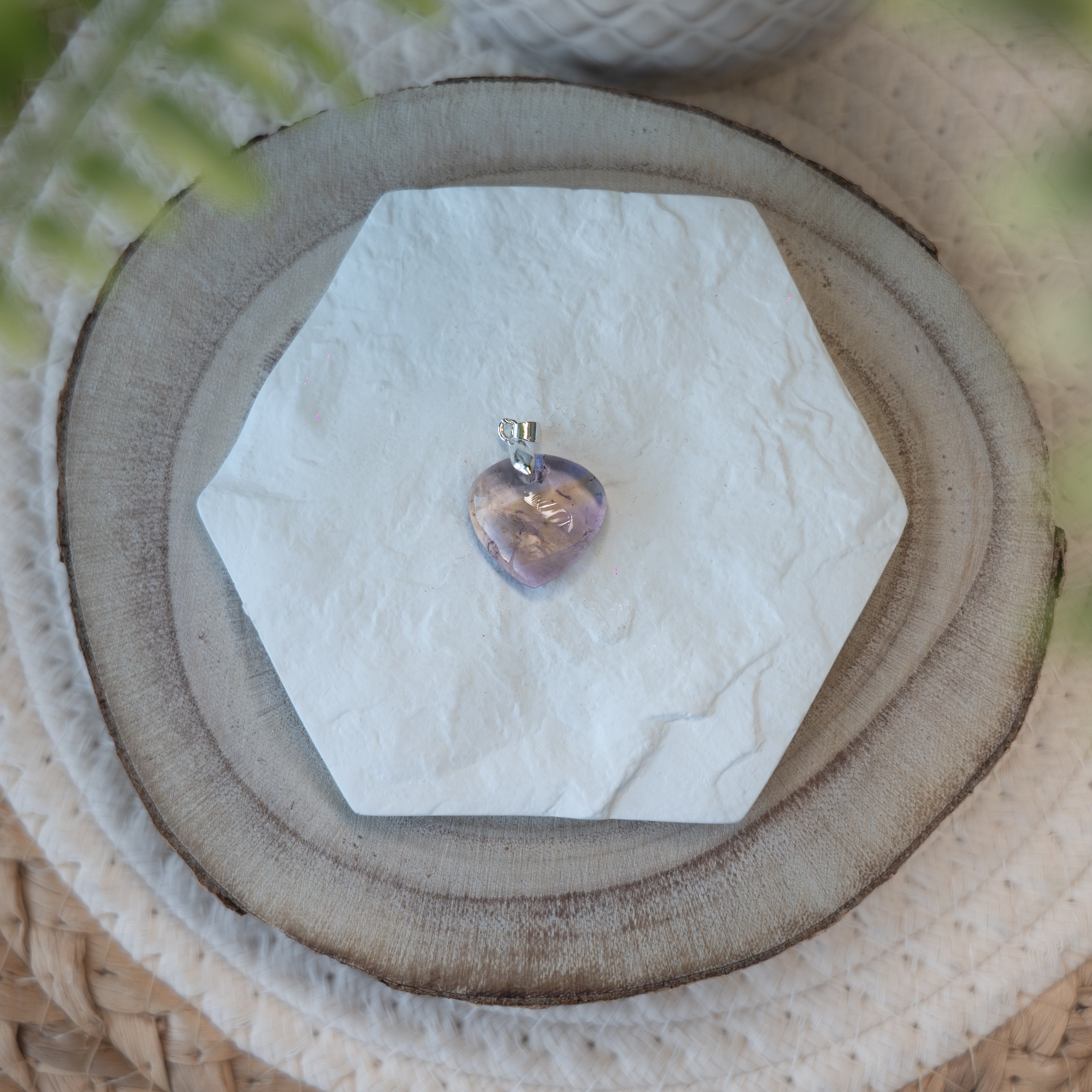 Pendentifs Amétrine – Pierre naturelle équilibre et clarté mentale