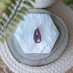 Pendentif Lépidolite – Pierre naturelle apaisement et gestion du stress