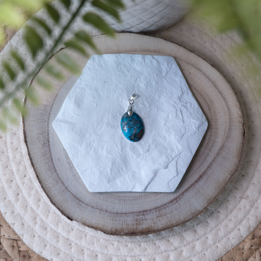 Pendentifs Turquoise – Pierre naturelle protectrice et apaisante