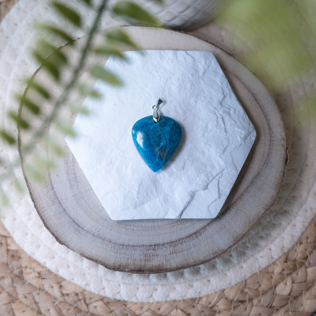 Pendentif Apatite – Pierre naturelle motivation et communication