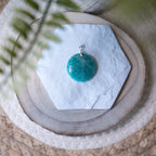 Pendentifs Amazonite – Pierre naturelle apaisante et expression de soi