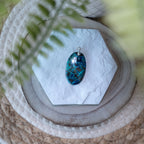 Pendentif Shattuckite – Pierre naturelle intuition et communication