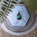 Pendentif Bio Chrysoprase – Pierre naturelle renouveau et apaisement