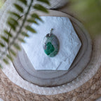 Pendentif Variscite – Pierre naturelle apaisement et équilibre émotionnel