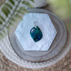 Pendentifs  Azurite Malachite Blue Bird – Pierre naturelle intuition et transformation