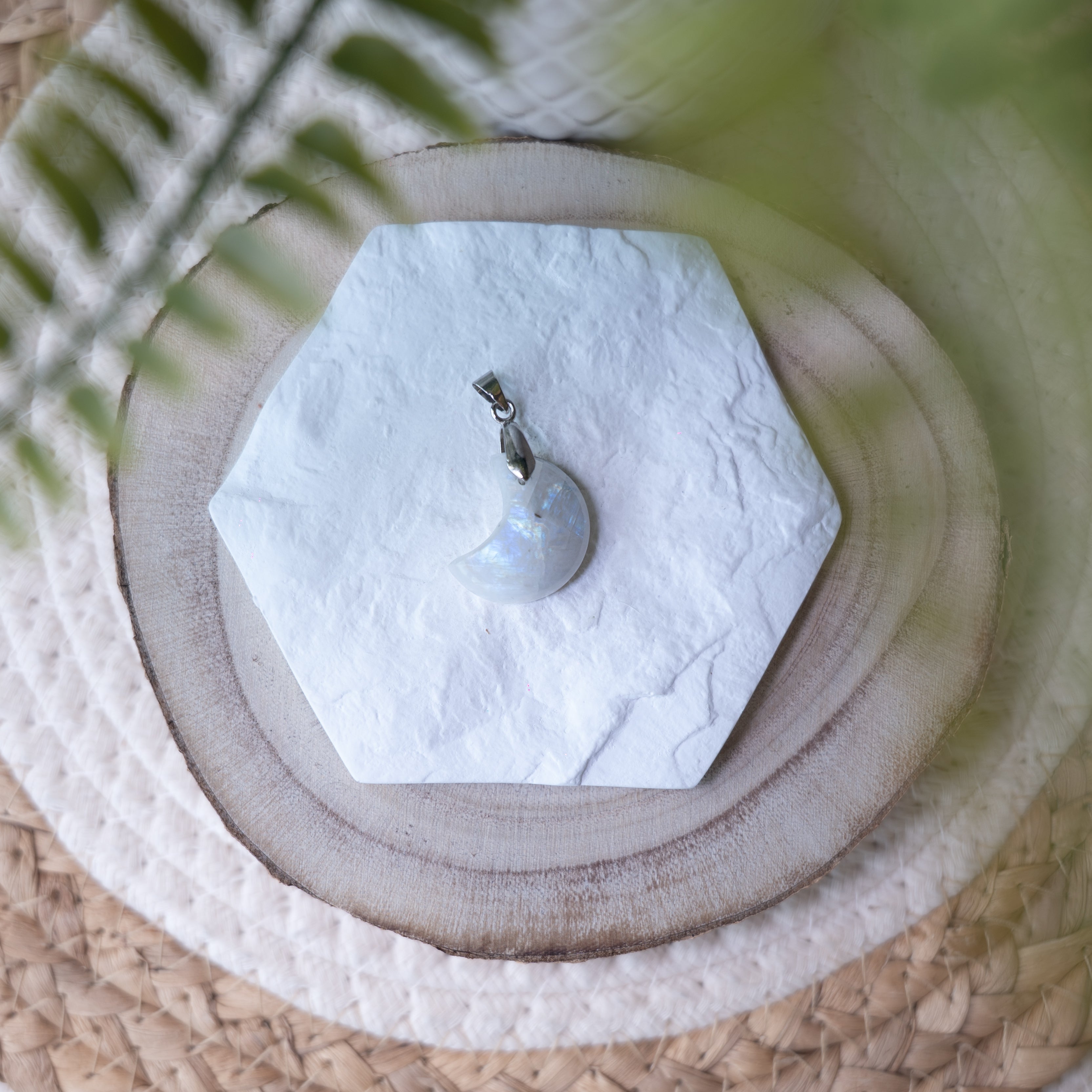 Pendentifs Péristérite – Pierre naturelle intuition et apaisement