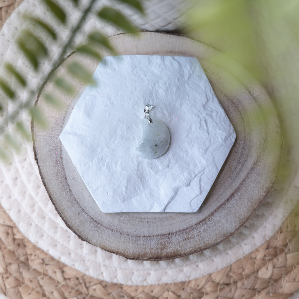 Pendentifs Péristérite – Pierre naturelle intuition et apaisement