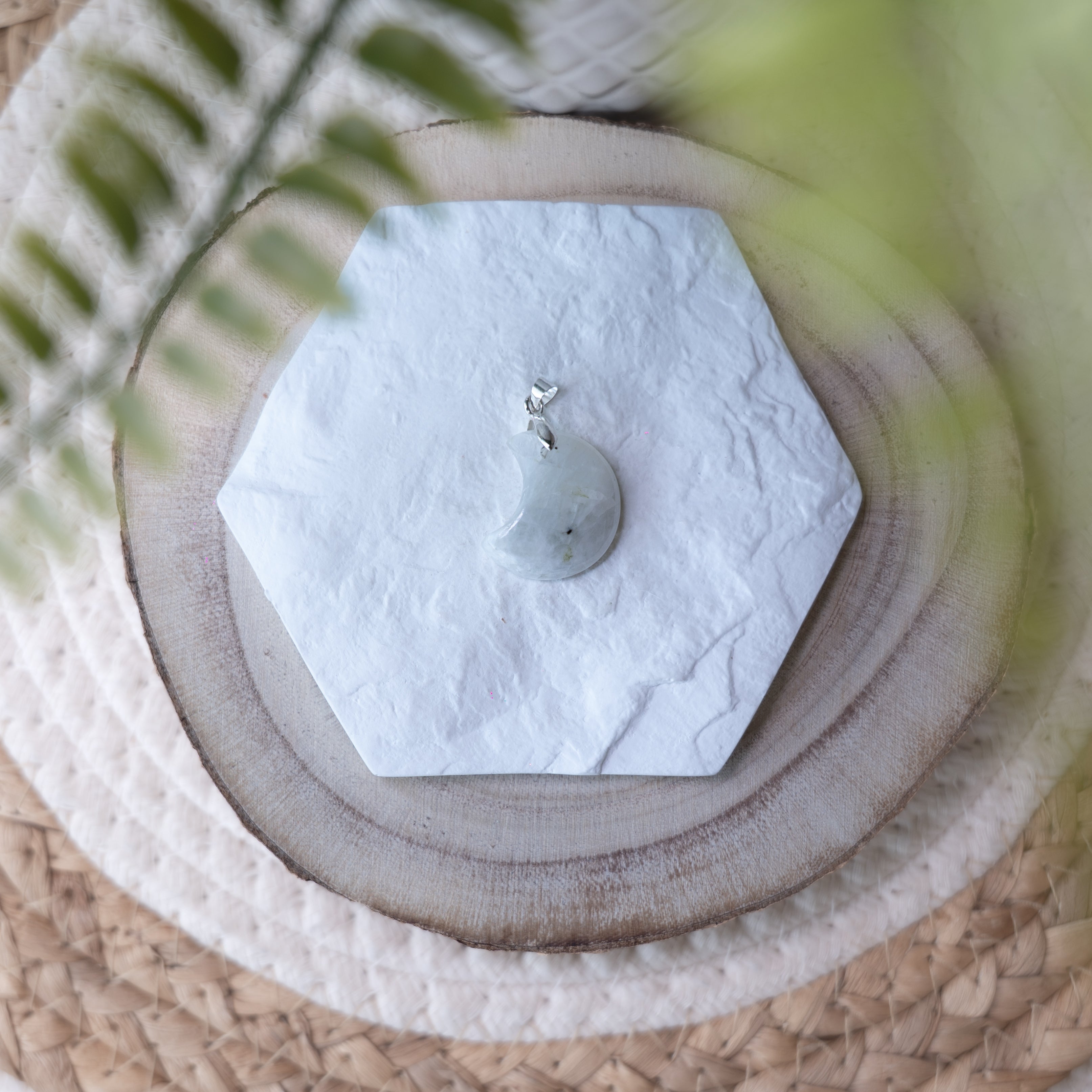 Pendentifs Péristérite – Pierre naturelle intuition et apaisement